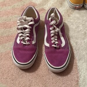 Purple old school vans